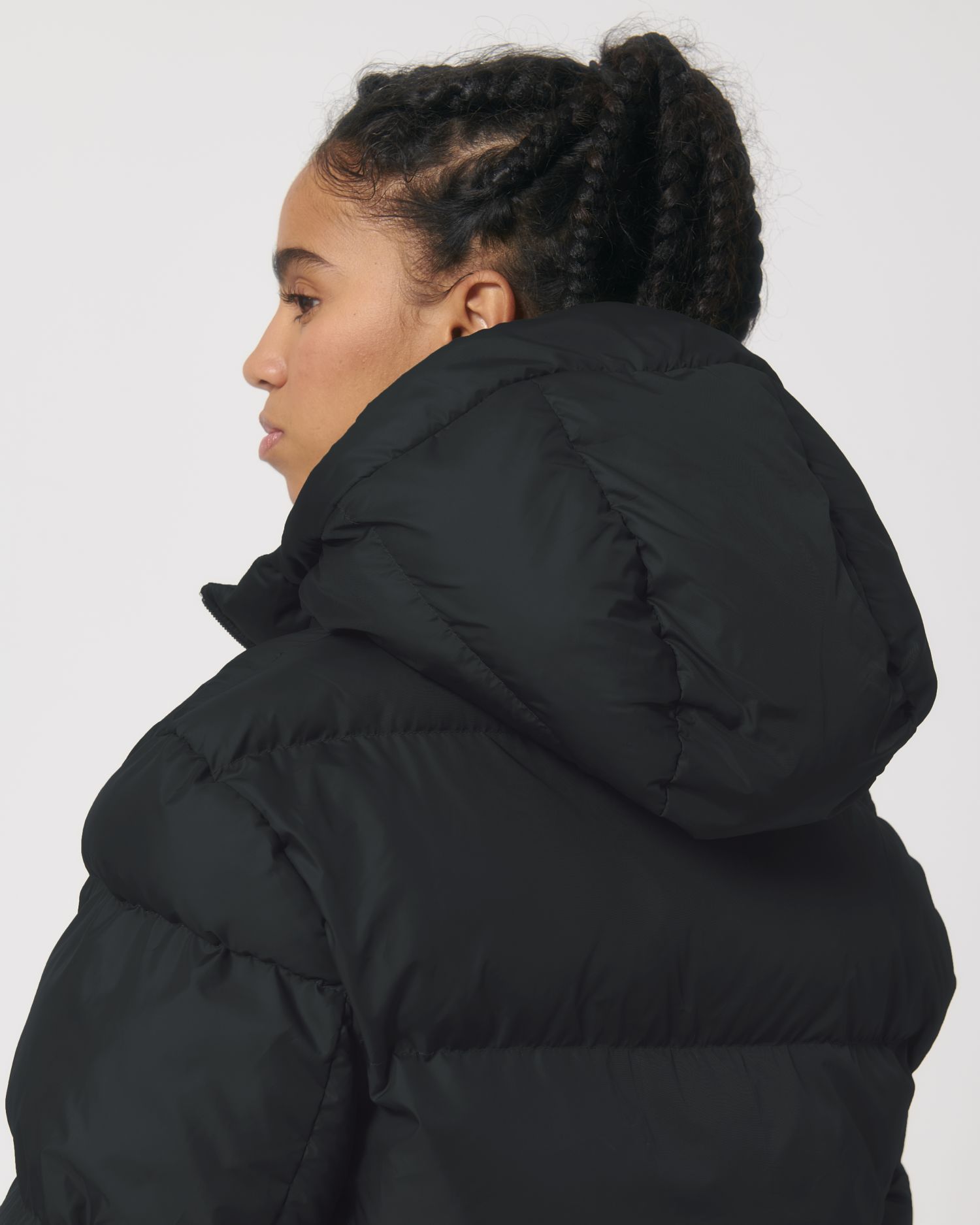Puffer - Black - Vorderseite Detail