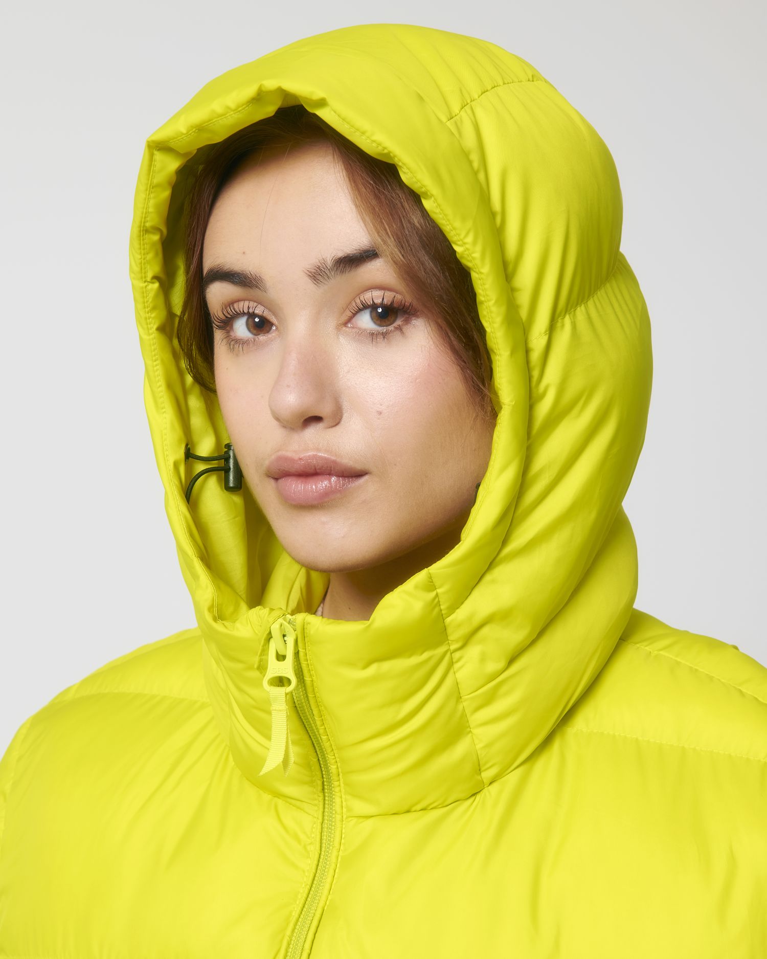 Puffer - Lime Flash - Vorderseite Detail