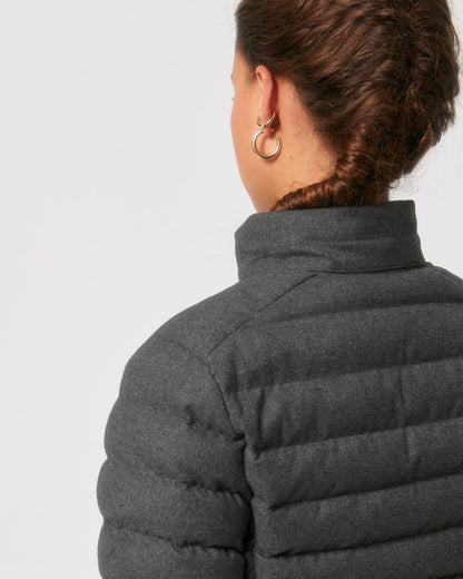 Stella Voyager Wool-Like - Deep Metal Heather Grey - Vorderseite Detail