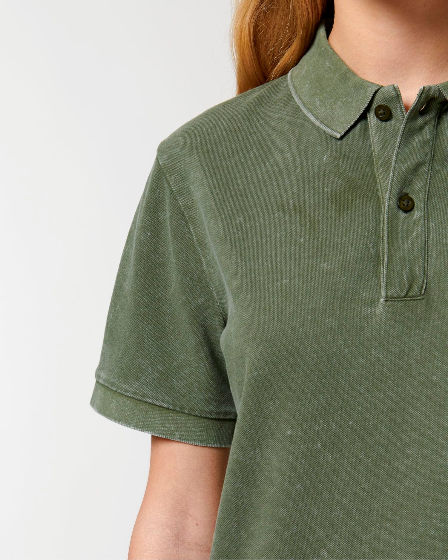 Prepster Vintage - G. Dyed Aged Khaki - Vorderseite Detail