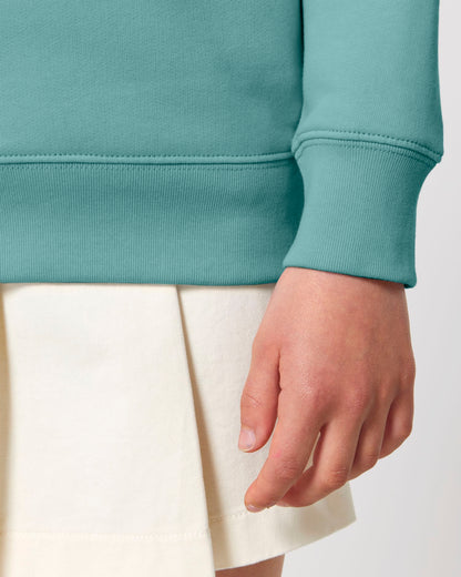 Mini Changer 2.0 - Teal Monstera - Vorderseite Detail