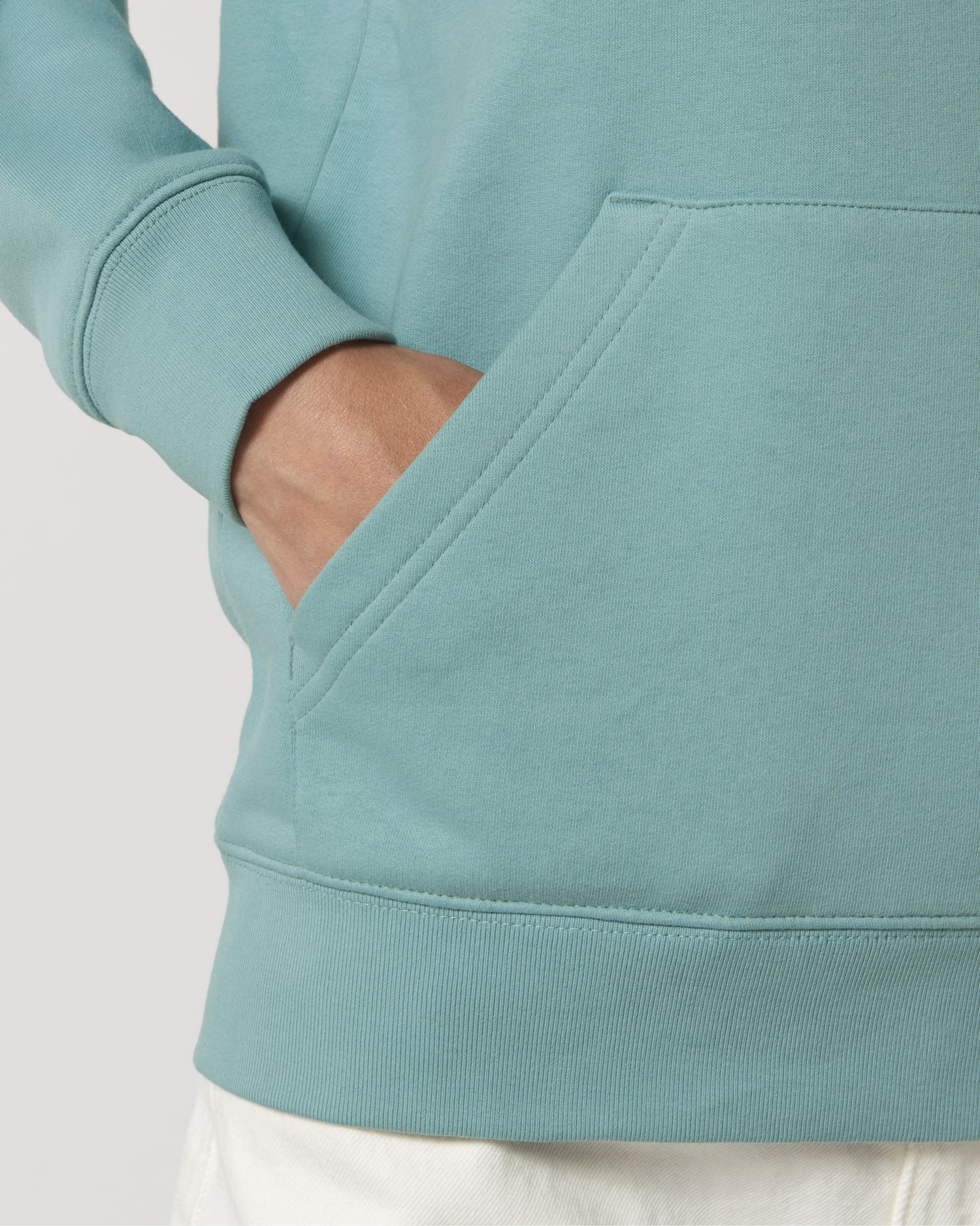 Cruiser - Teal Monstera - Vorderseite Detail