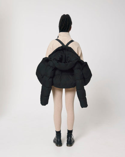 Puffer - Black - Vorderseite Detail