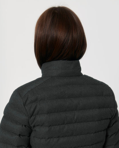 Stella Voyager Wool-Like - Dark Heather Grey - Vorderseite Detail