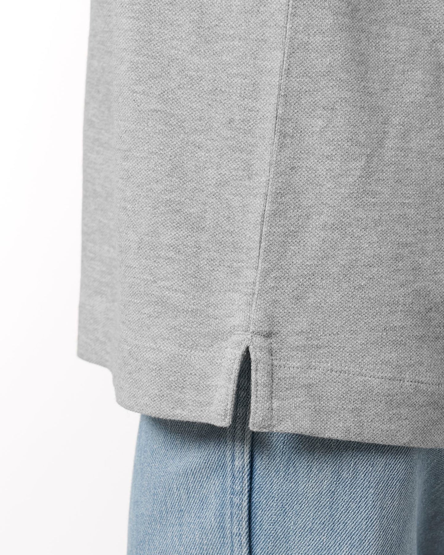 Prepster - Heather Grey - Vorderseite Detail