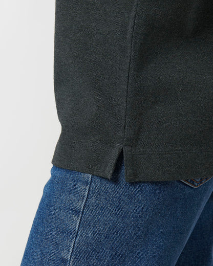 Prepster - Dark Heather Grey - Vorderseite Detail