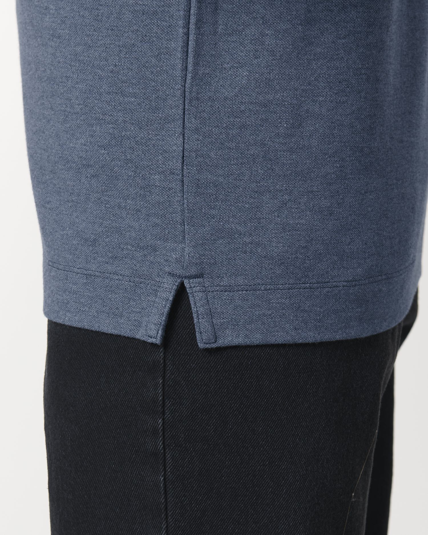 Prepster - Dark Heather Blue - Vorderseite Detail