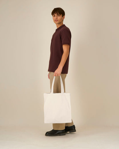 Mid Tote Bag - Natural Raw - Vorderseite 