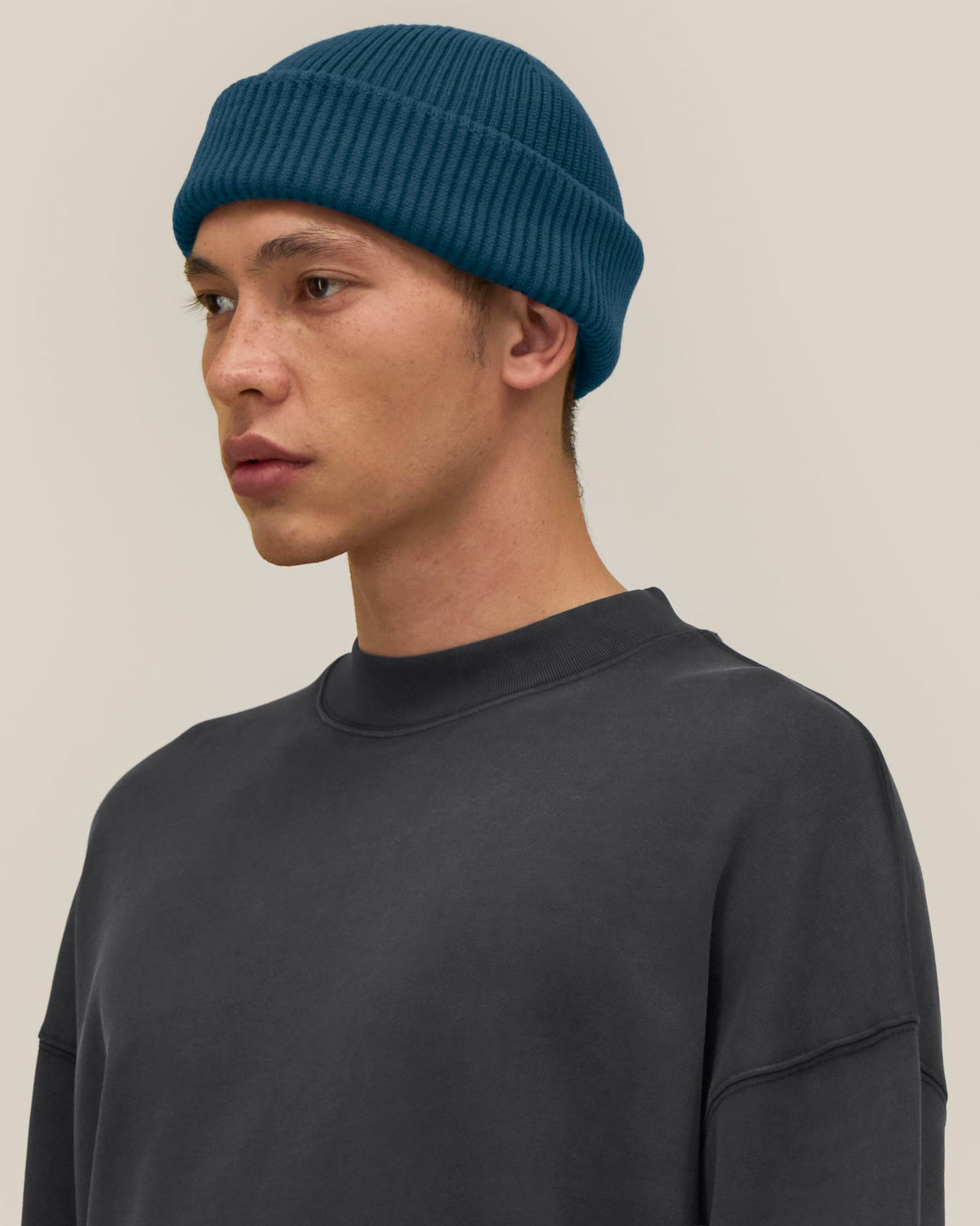 Fisherman Beanie 2.0 - Deep Teal - Vorderseite 