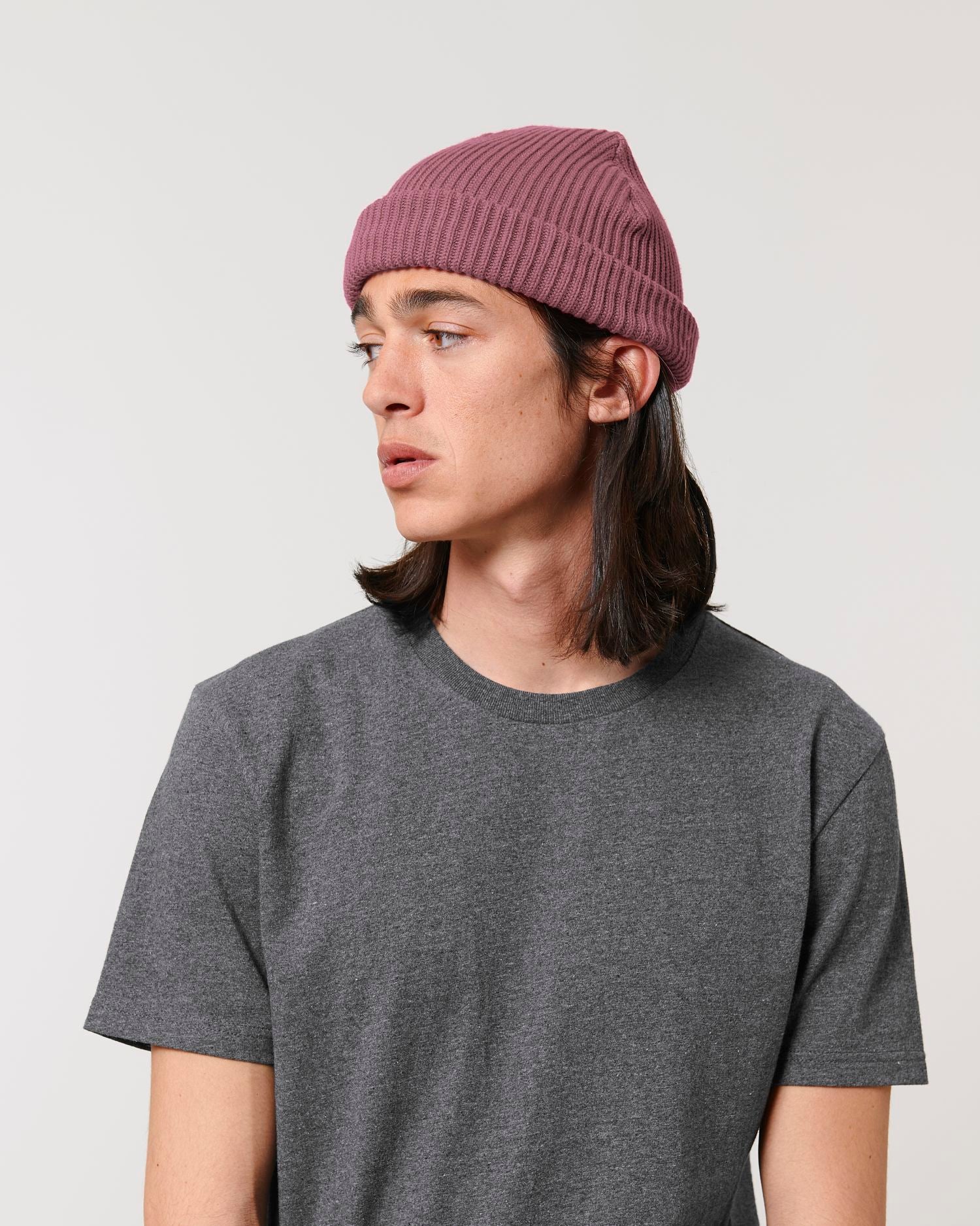 Fisherman Beanie - Hibiscus Rose - Vorderseite 