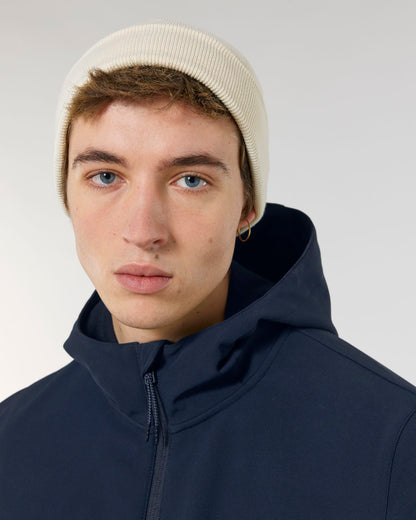 Rib Beanie - Natural - Vorderseite 