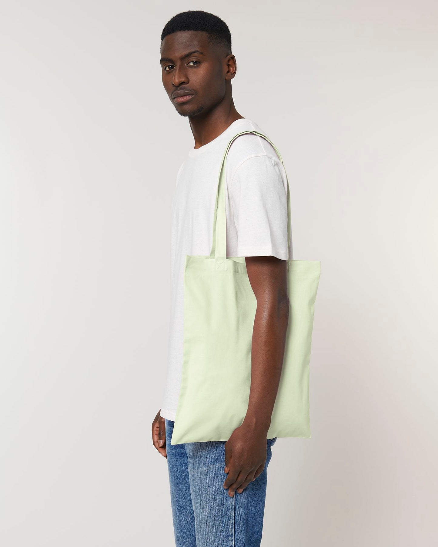 Light Tote Bag - Stem Green - Vorderseite 
