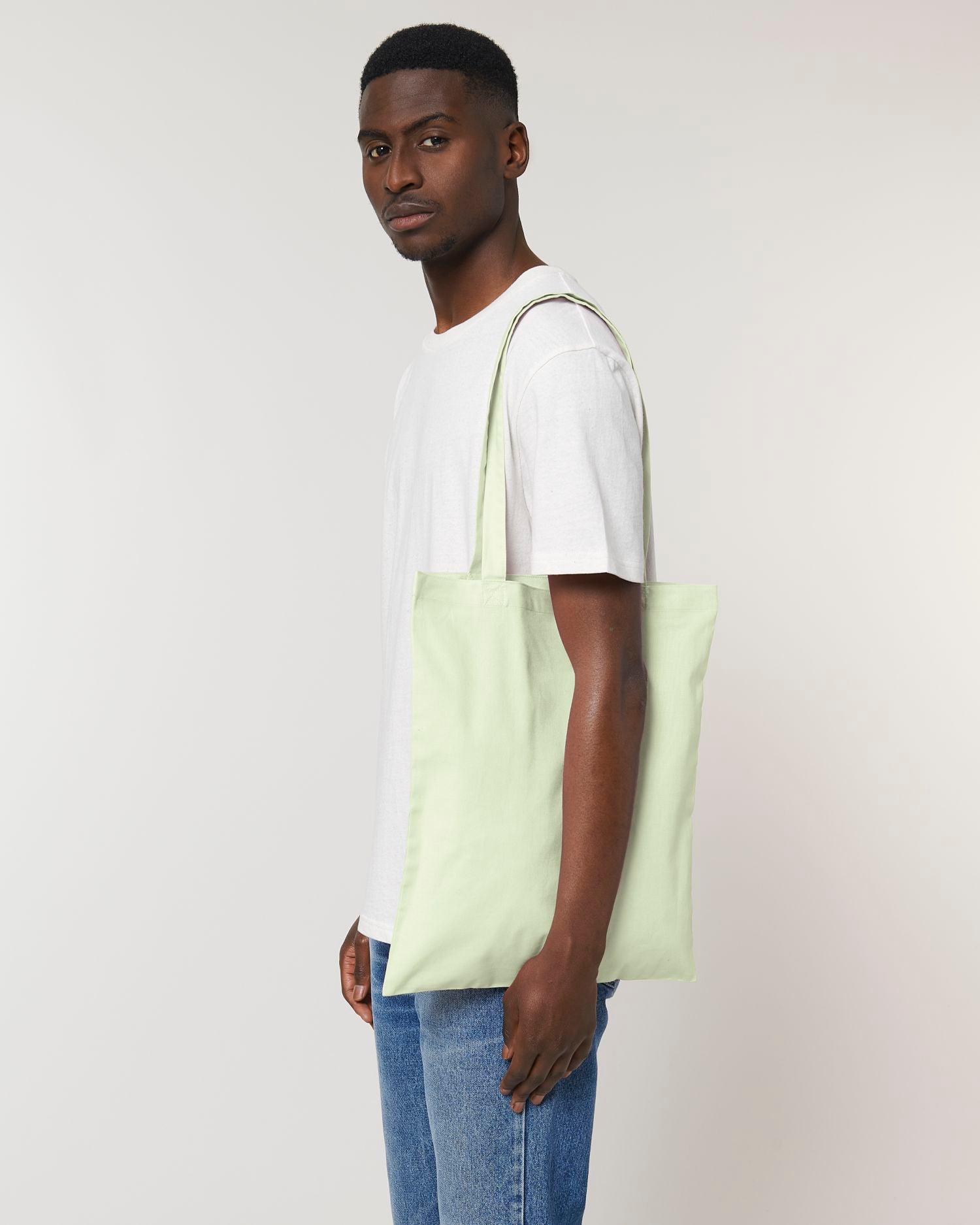 Light Tote Bag - Stem Green - Vorderseite 