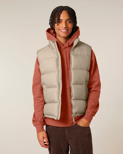 Puffer Gilet - Desert Dust - Vorderseite 