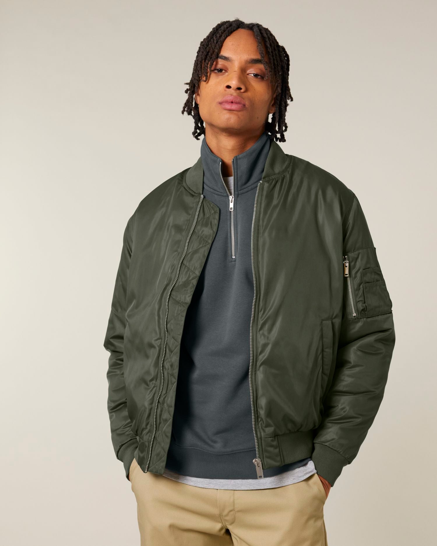 Bomber 2.0 - Khaki - Vorderseite 