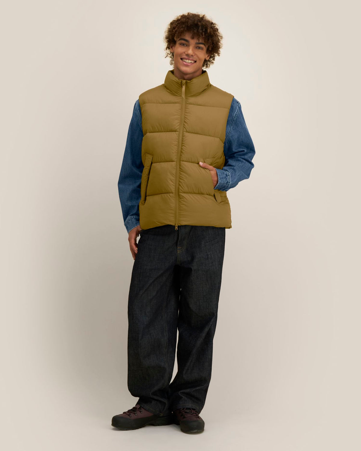 Puffer Gilet 2.0 - Bronze - Vorderseite 
