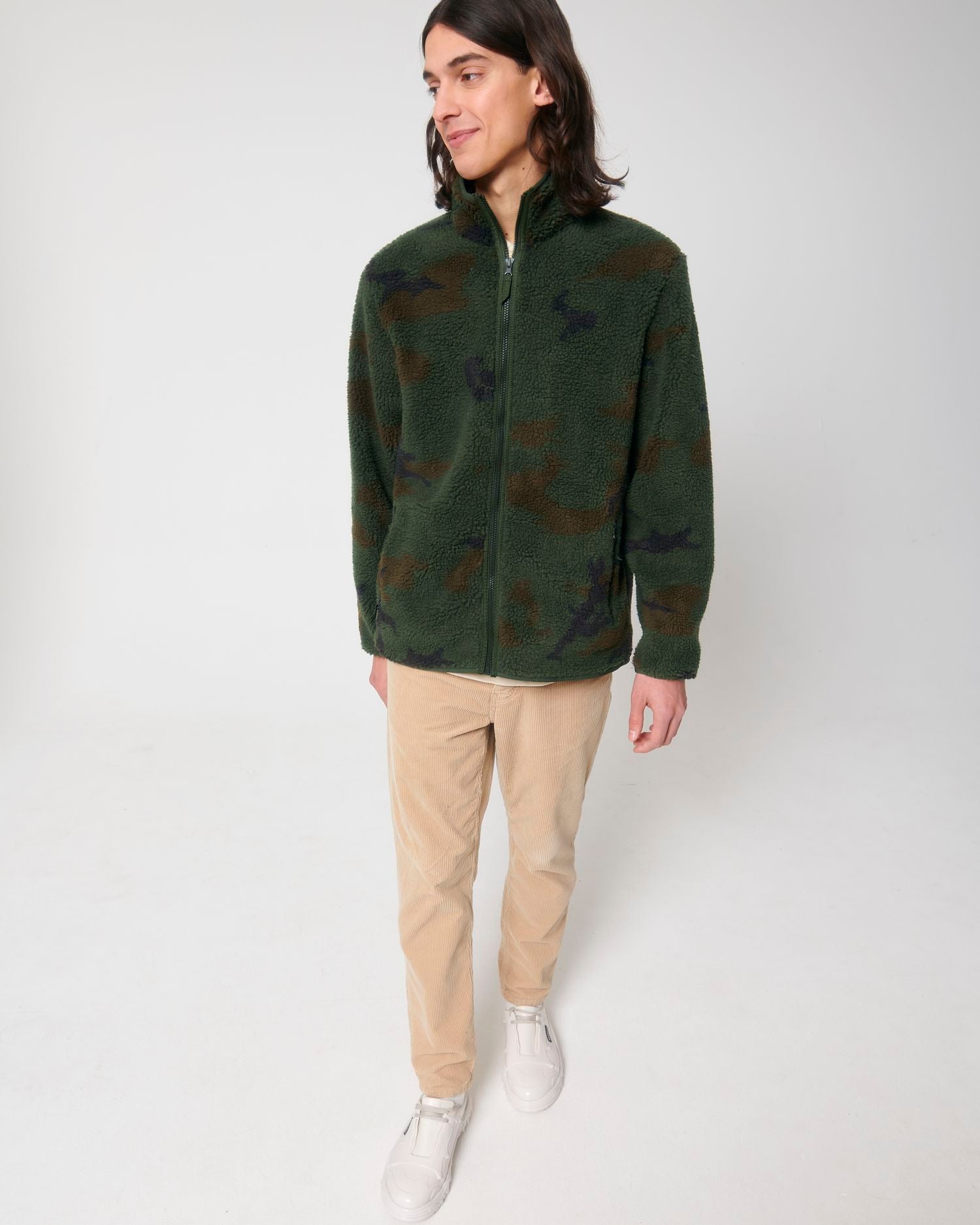 Outsider AOP - Camo Sherpa - Vorderseite 