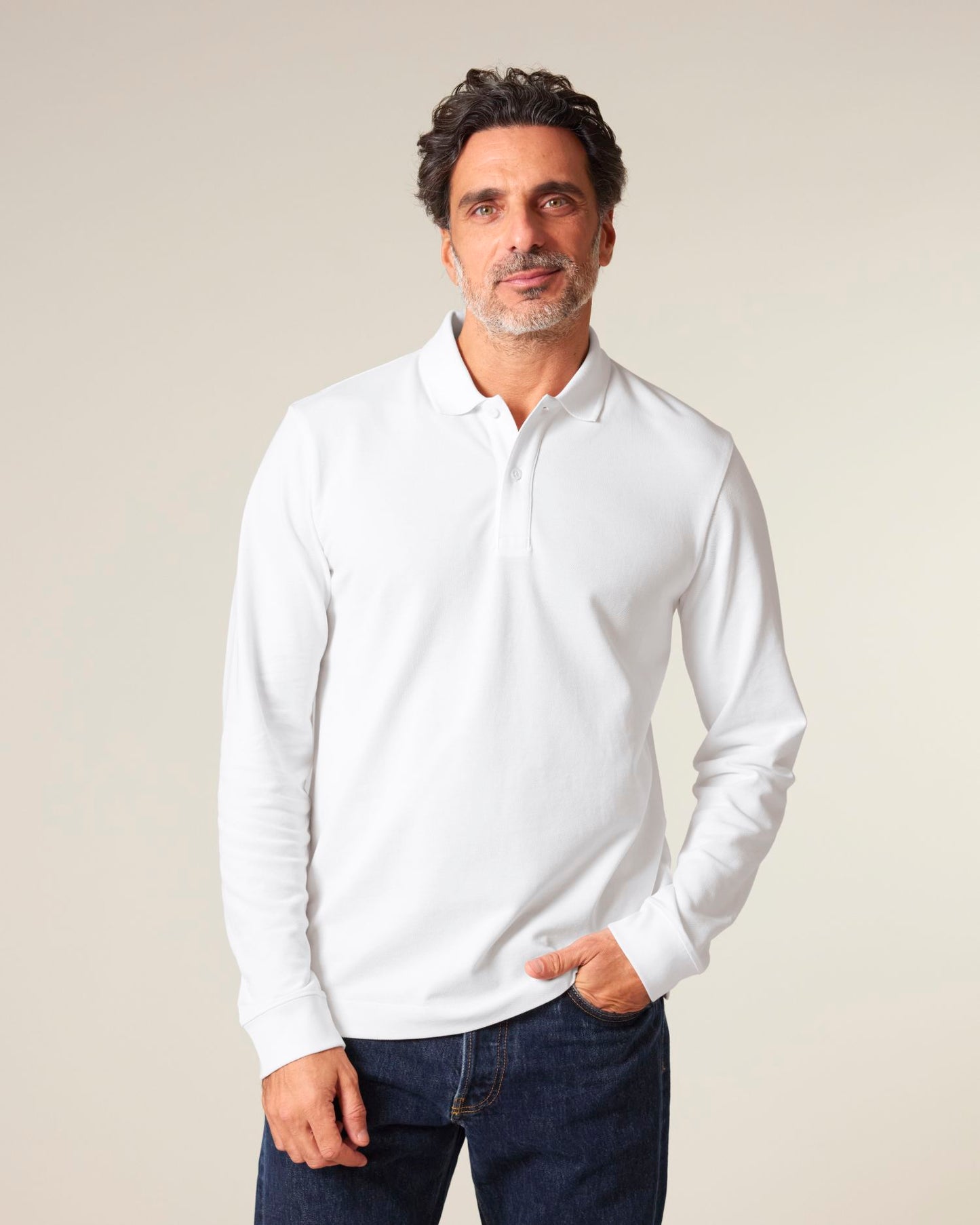 Prepster 2.0 Long Sleeve - White - Vorderseite 