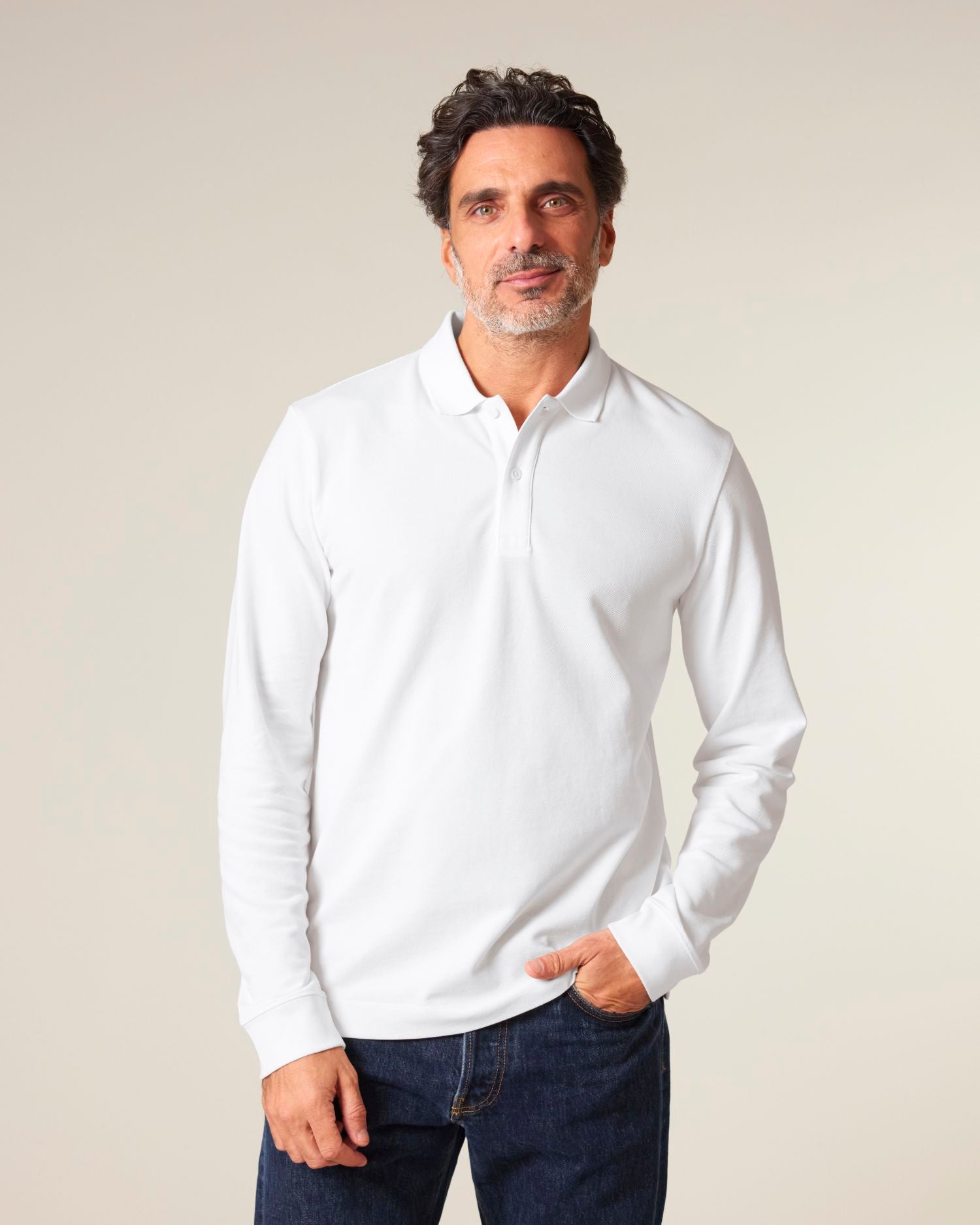 Prepster 2.0 Long Sleeve - White - Vorderseite 