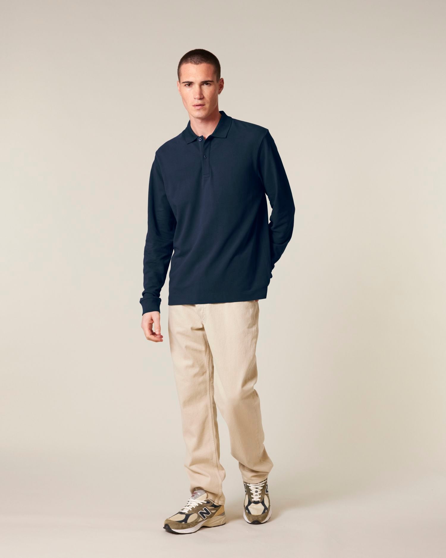 Prepster 2.0 Long Sleeve - French Navy - Vorderseite 