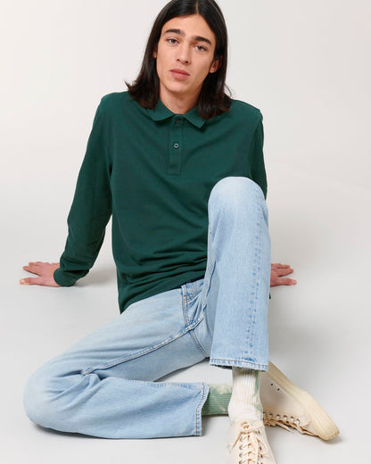 Prepster Long Sleeve - Glazed Green - Vorderseite 