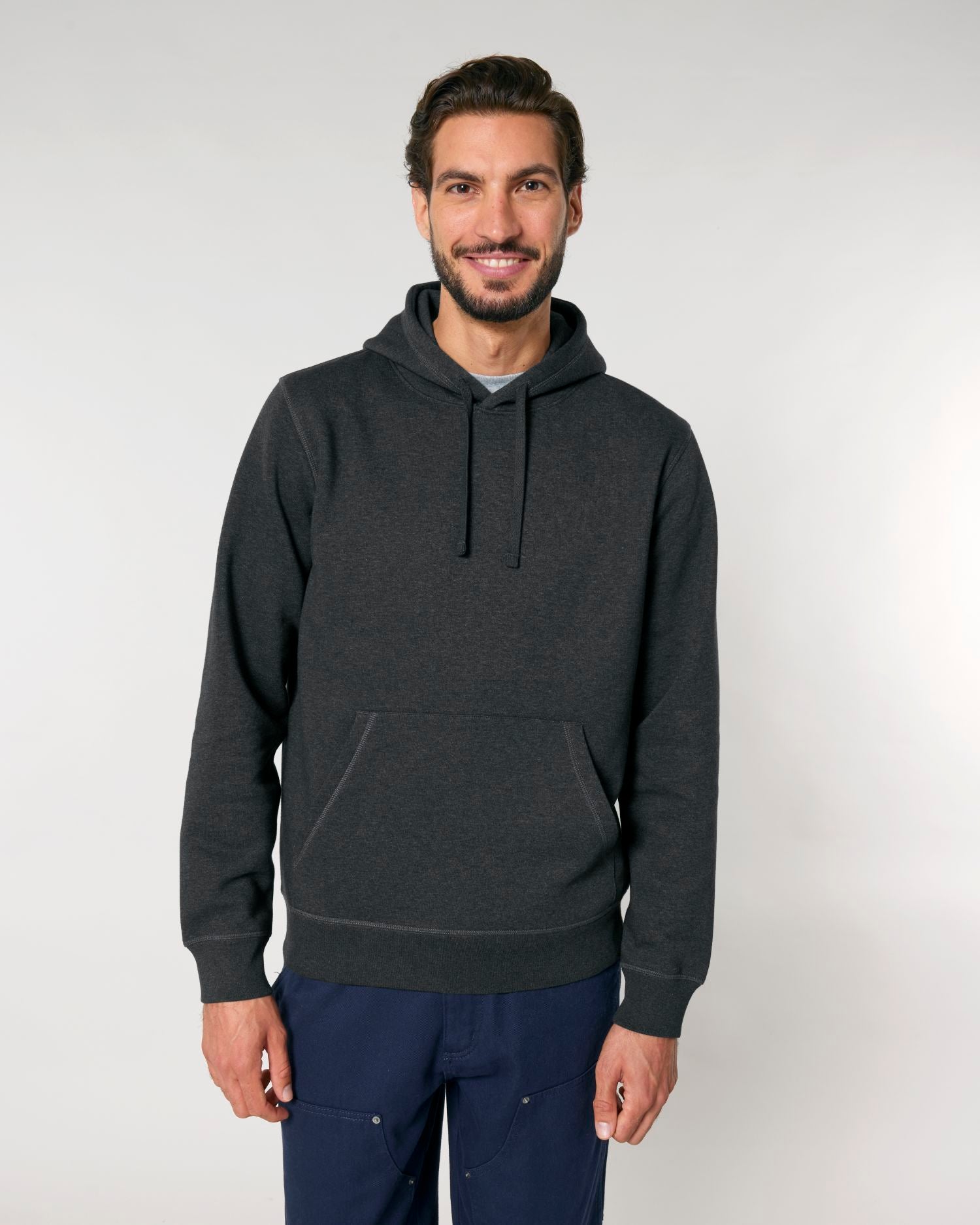 Drummer 2.0 - Dark Heather Grey - Vorderseite 