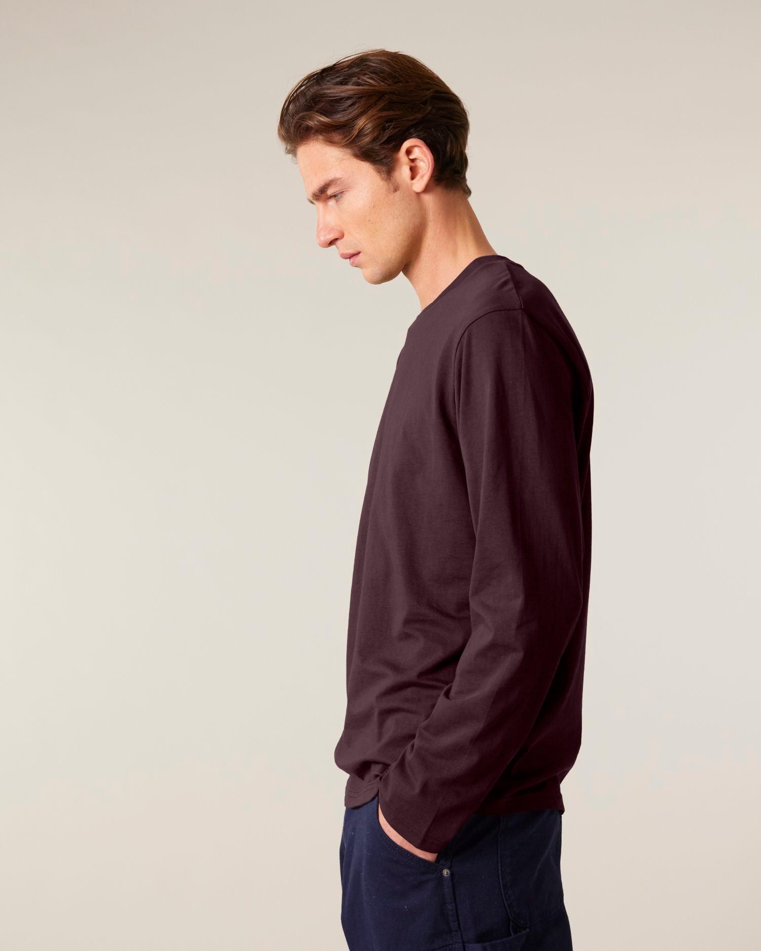 Creator 2.0 Long Sleeve - Red Brown - Vorderseite 