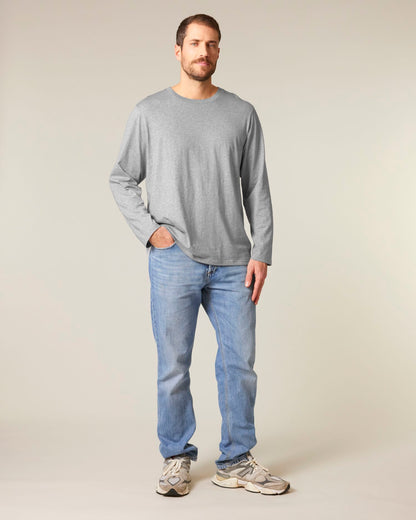 Creator 2.0 Long Sleeve - Heather Grey - Vorderseite 