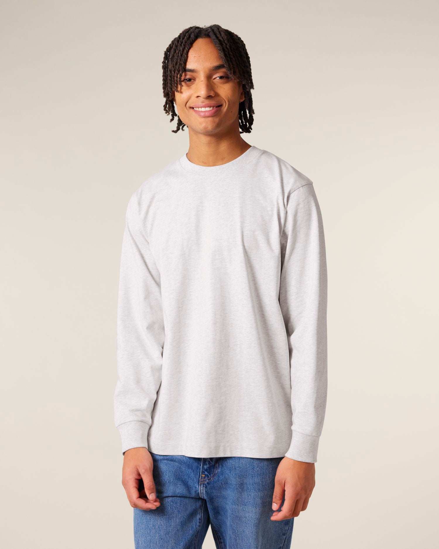 Freestyler Long Sleeve - Cool Heather Grey - Vorderseite 