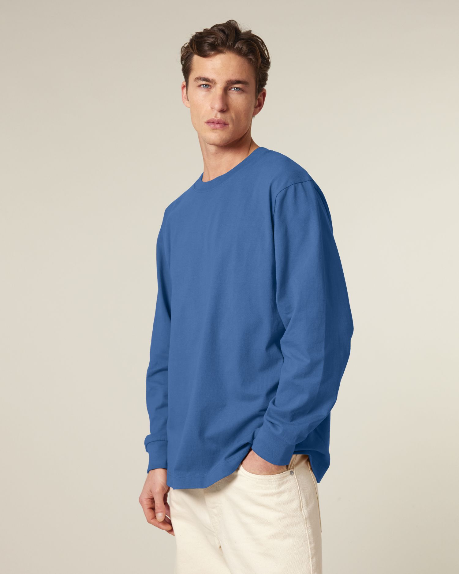 Freestyler Long Sleeve - Mindful Blue - Vorderseite 
