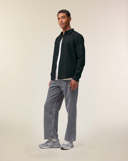 Stanley Styler Shirt - Black - Vorderseite 