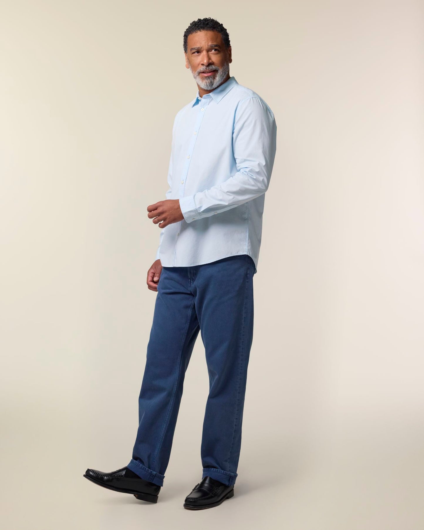 Stanley Styler Shirt - Summer Blue - Vorderseite 
