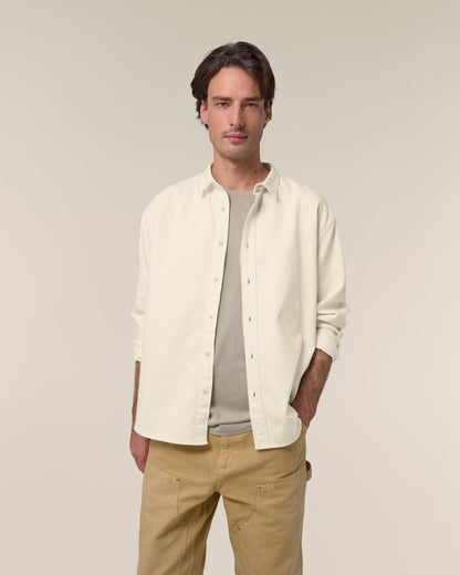Worker Shirt - Natural Raw - Vorderseite 