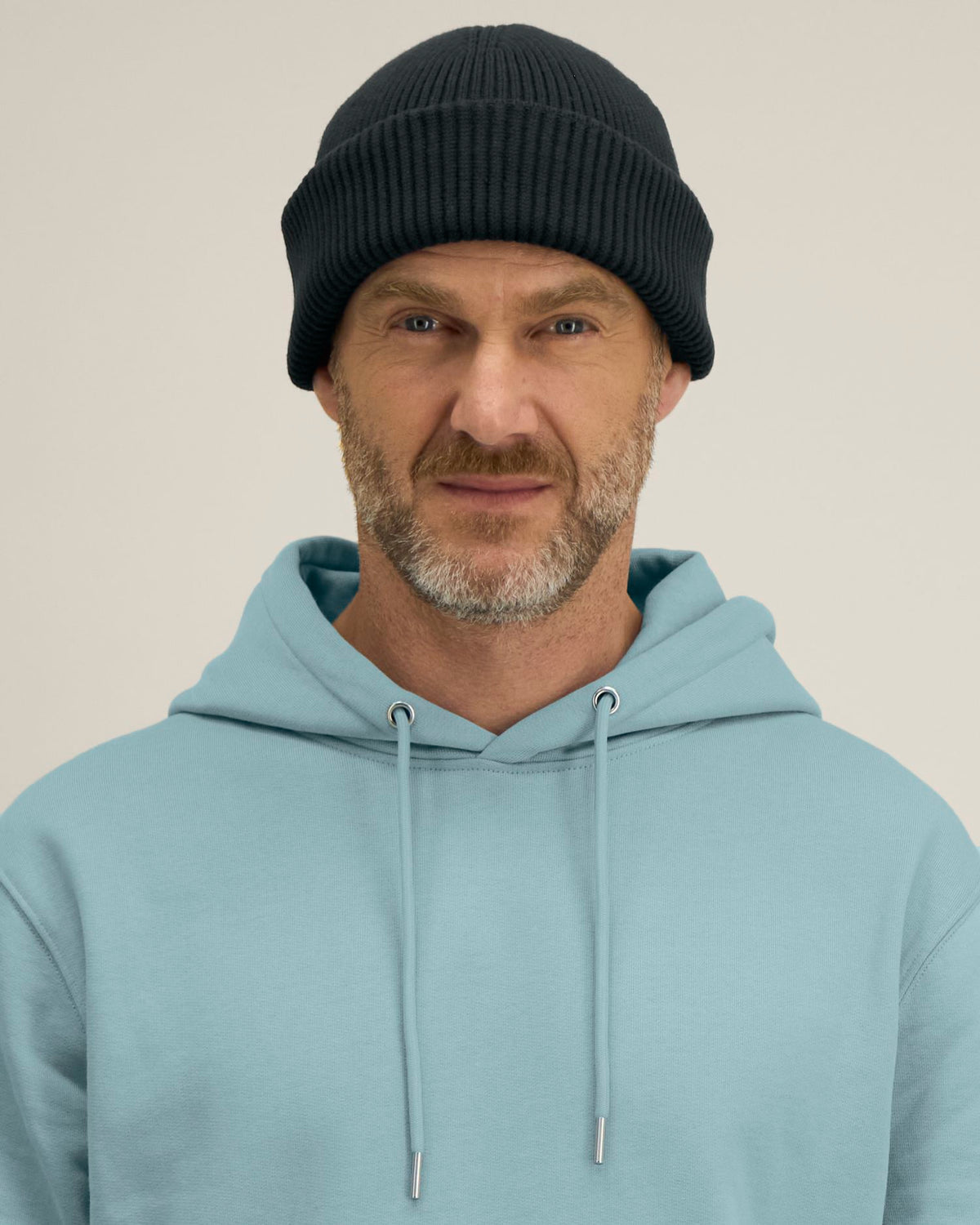 Fisherman Beanie 2.0 - Black - Vorderseite 
