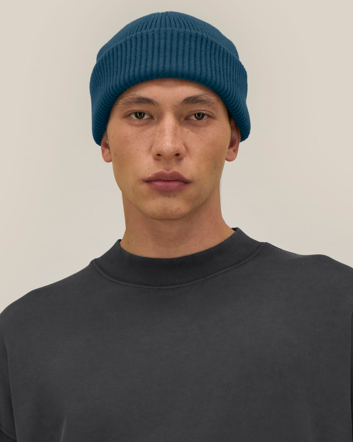 Fisherman Beanie 2.0 - Deep Teal - Vorderseite 