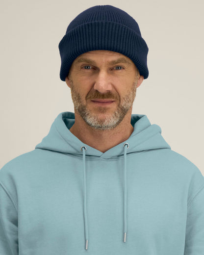 Fisherman Beanie 2.0 - French Navy - Vorderseite 
