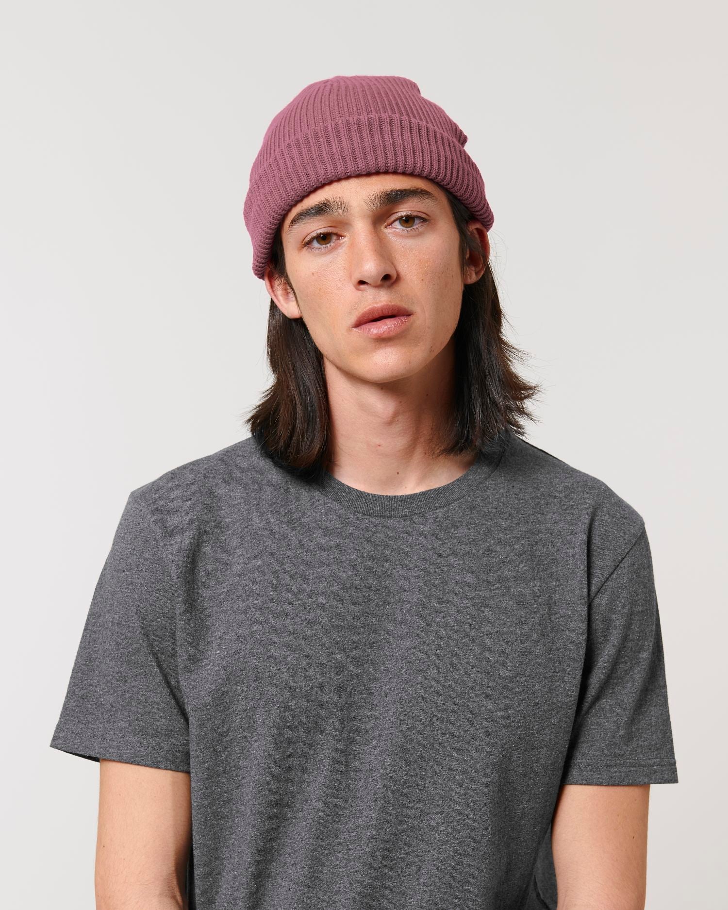 Fisherman Beanie - Hibiscus Rose - Vorderseite 