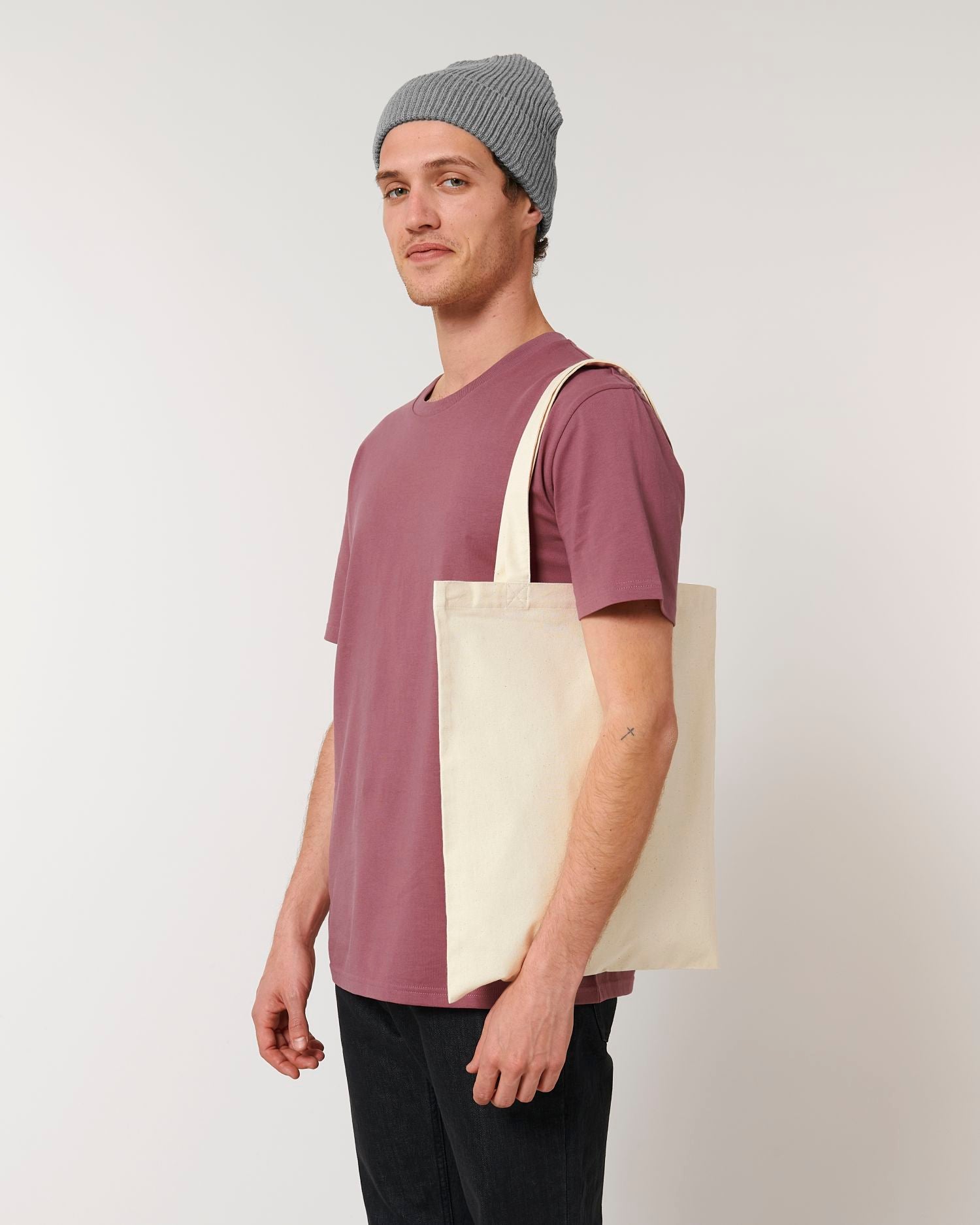 Light Tote Bag - Natural Raw - Vorderseite 