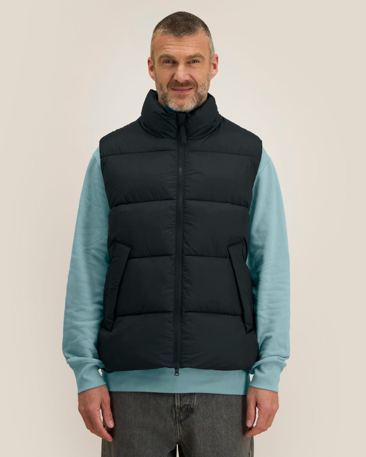 Puffer Gilet 2.0 - Black - Vorderseite 