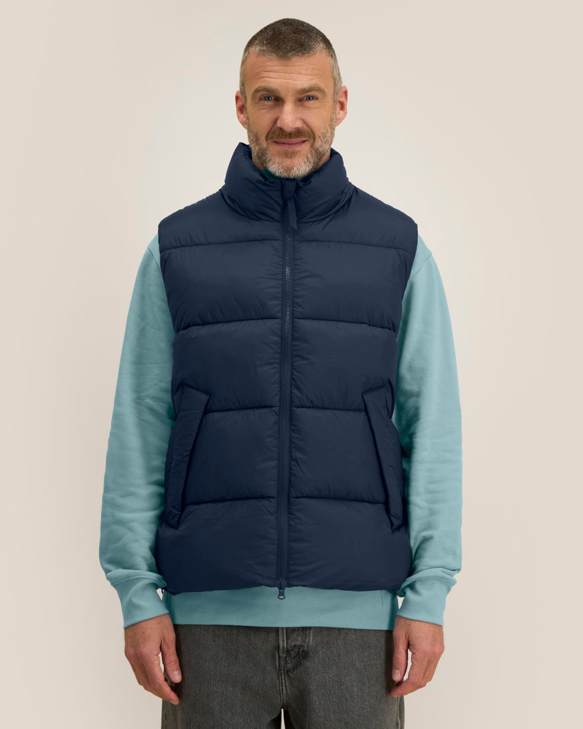 Puffer Gilet 2.0 - French Navy - Vorderseite 