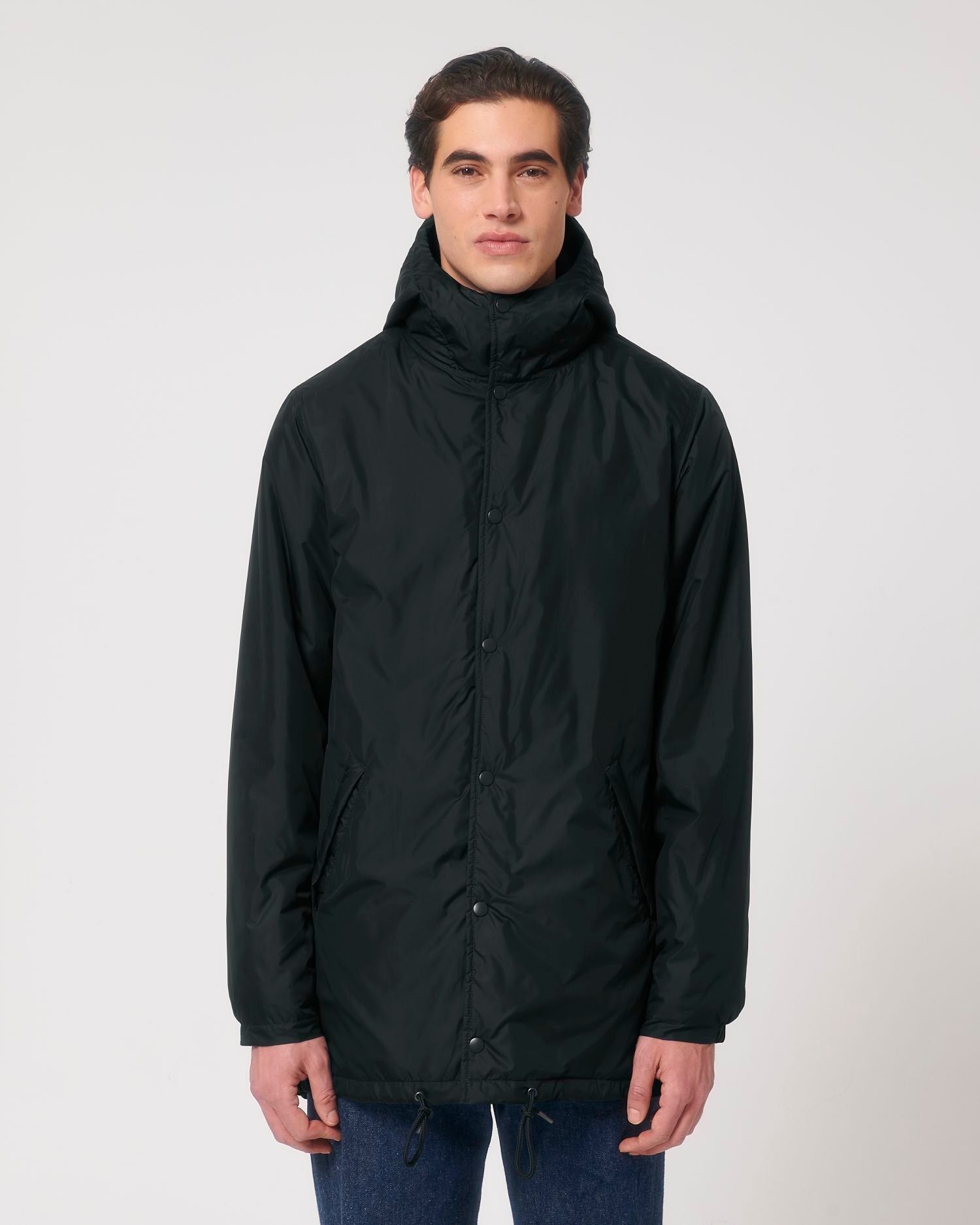 Padded Parker - Black - Vorderseite 