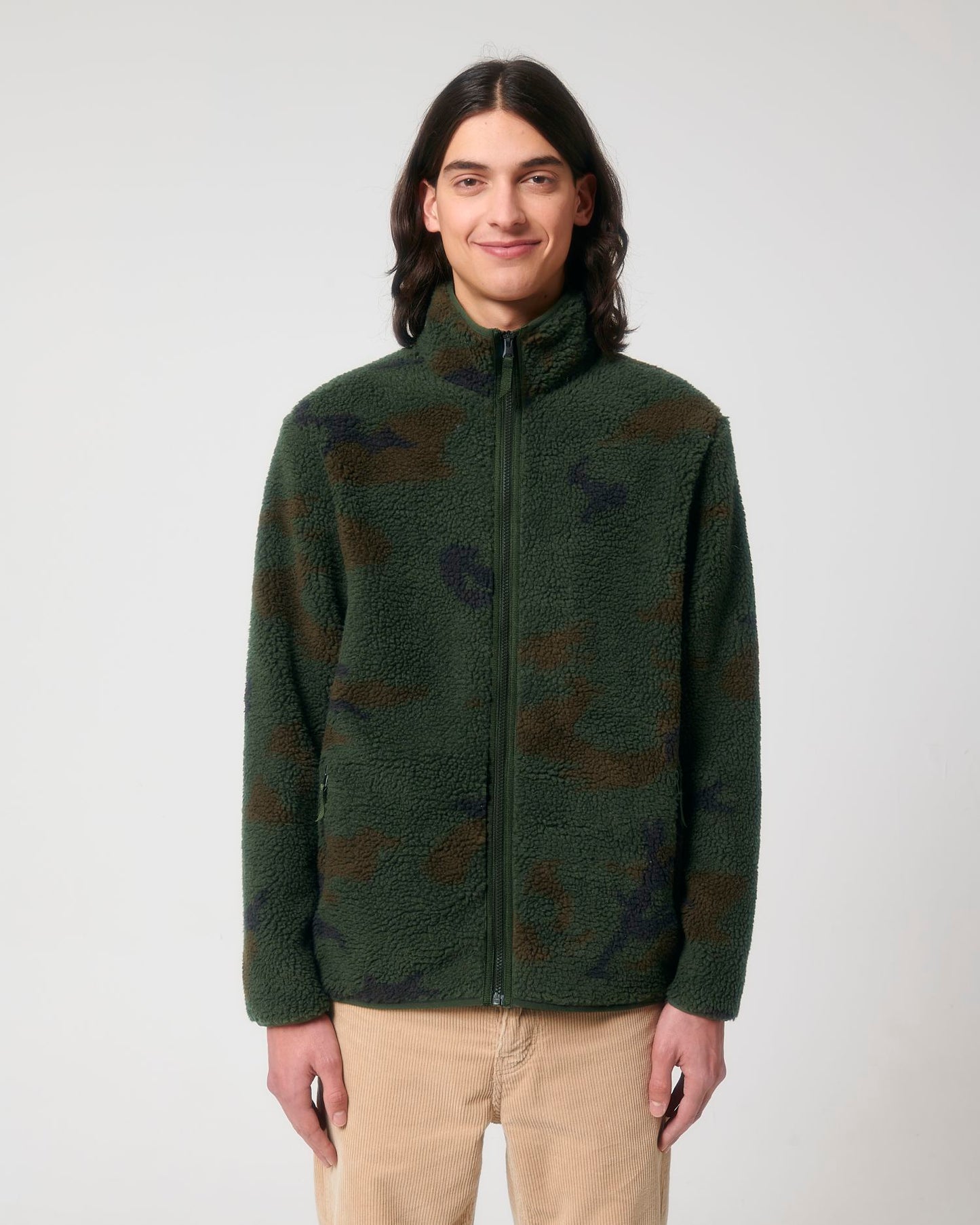 Outsider AOP - Camo Sherpa - Vorderseite 