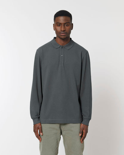 Prepster Long Sleeve - Anthracite - Vorderseite 