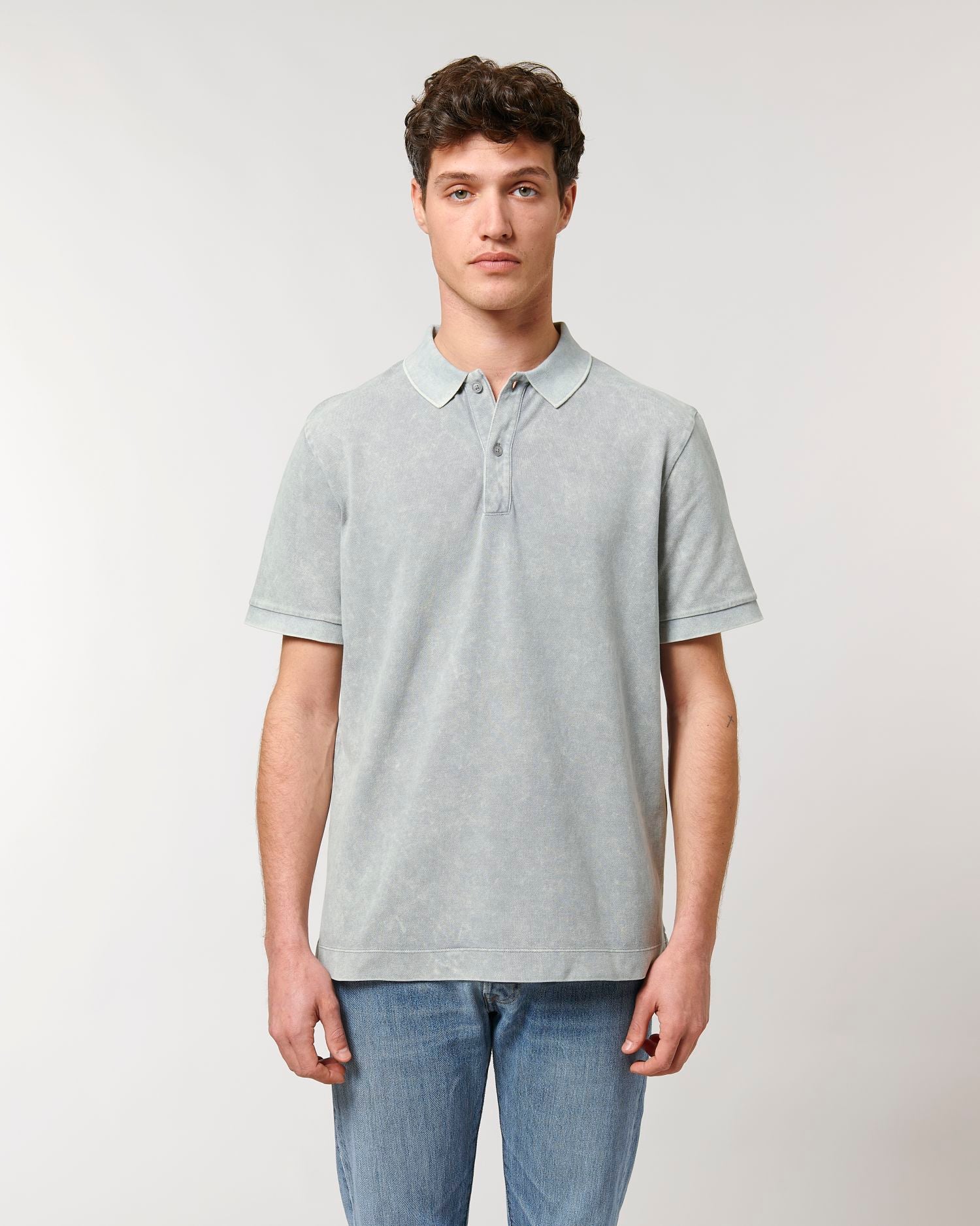Prepster Vintage - G. Dyed Aged Light Grey - Vorderseite 