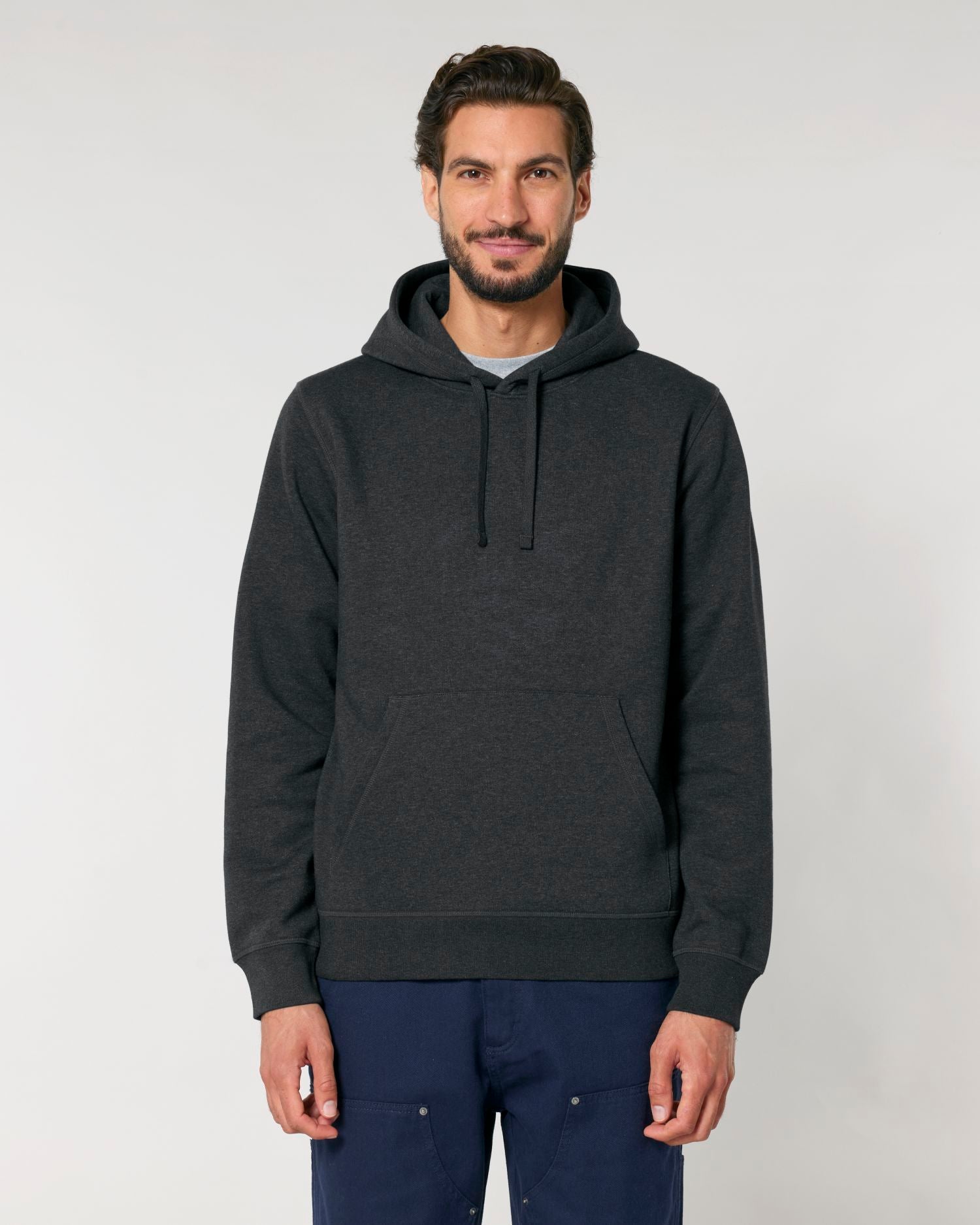 Drummer 2.0 - Dark Heather Grey - Vorderseite 