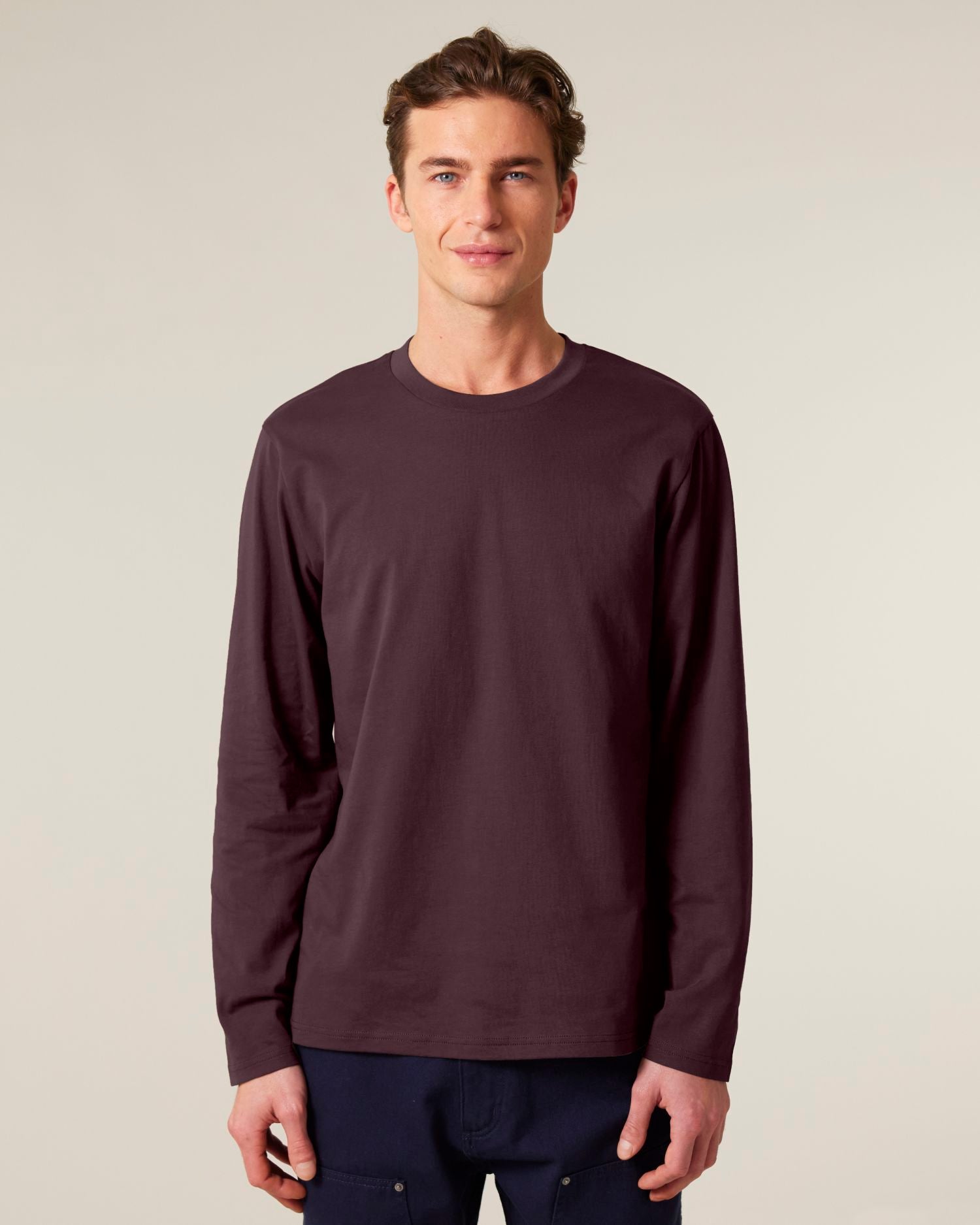 Creator 2.0 Long Sleeve - Red Brown - Vorderseite 