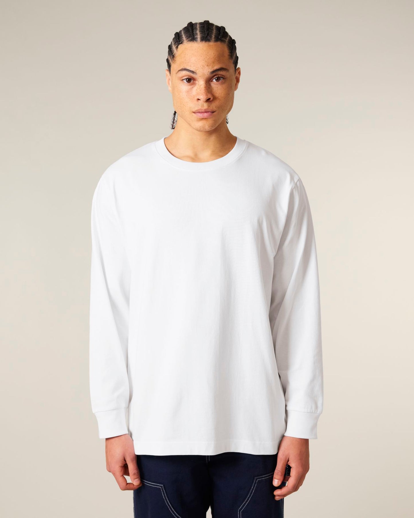Freestyler Long Sleeve - White - Vorderseite 