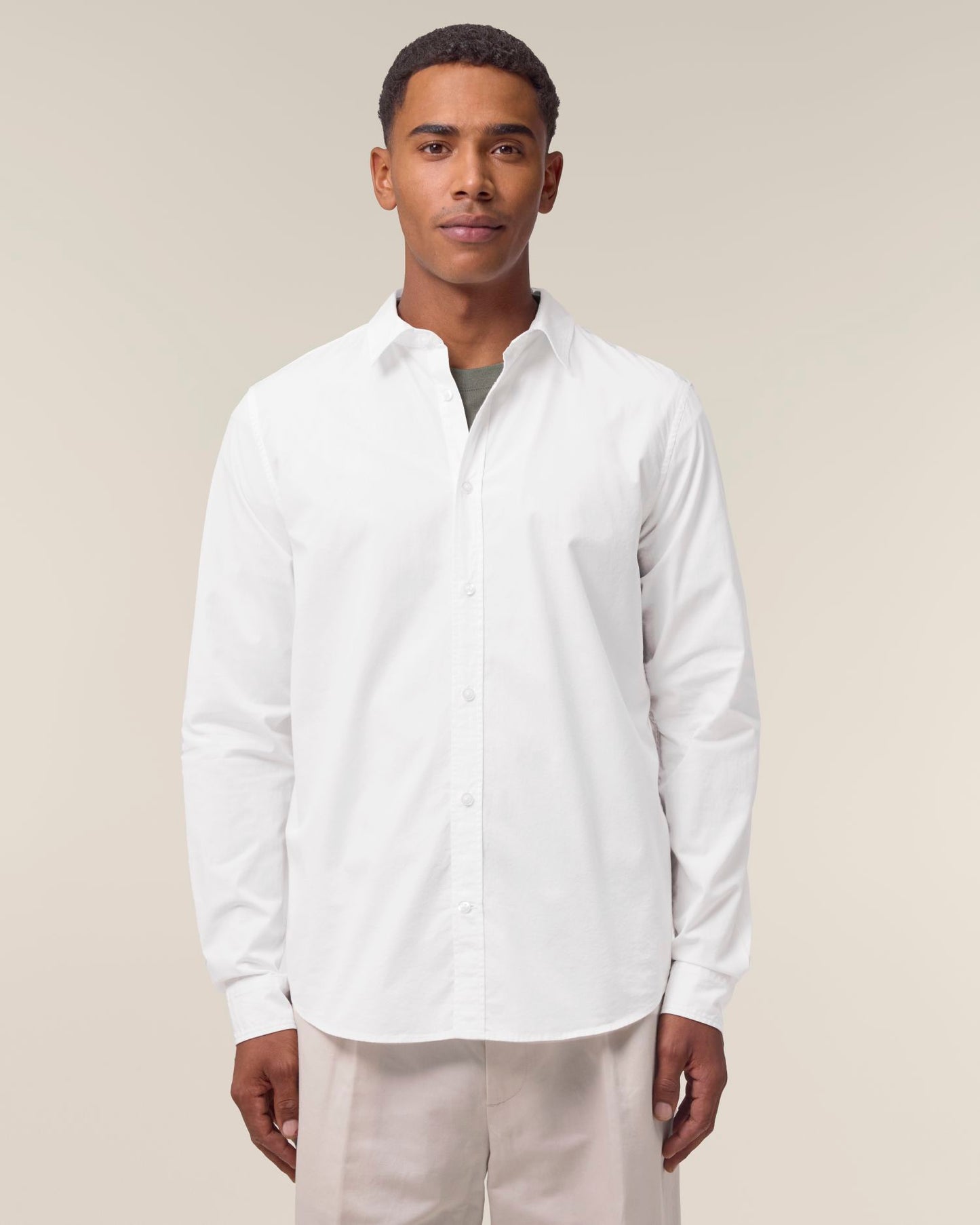 Stanley Styler Shirt - White - Vorderseite 