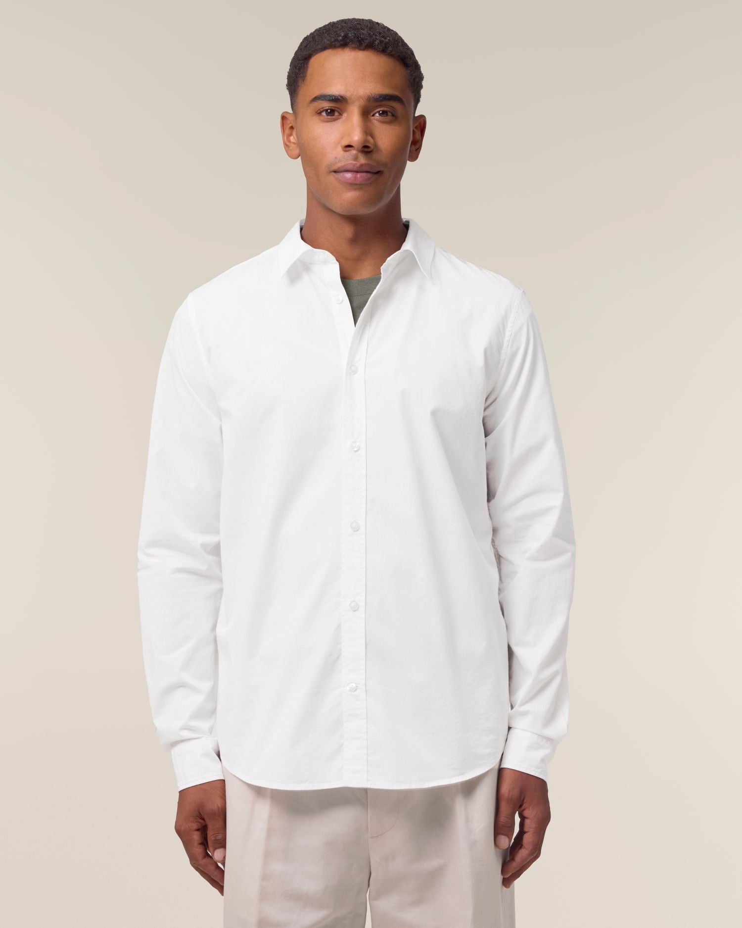 Stanley Styler Shirt - White - Vorderseite 