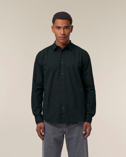 Stanley Styler Shirt - Black - Vorderseite 